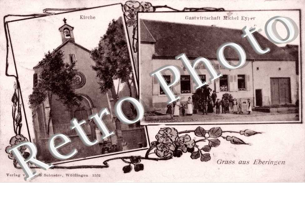 EBRING - Eberingen - Kirche  - gaswirtschaft Michel Eyper.