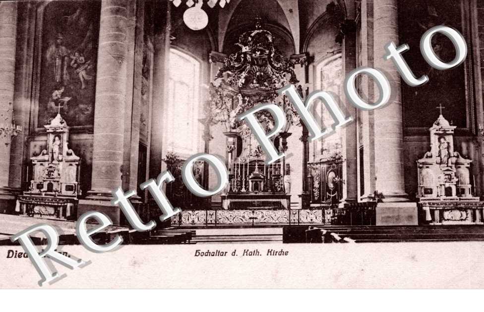 intérieur de l'église Saint Maximin