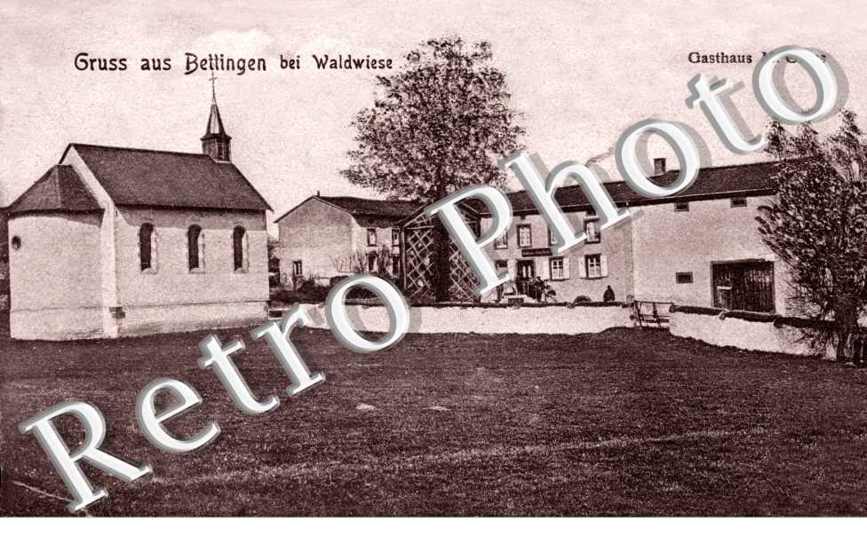 Gruss aus Bettingen bei Waldwisse  Gasthaus M. Gross