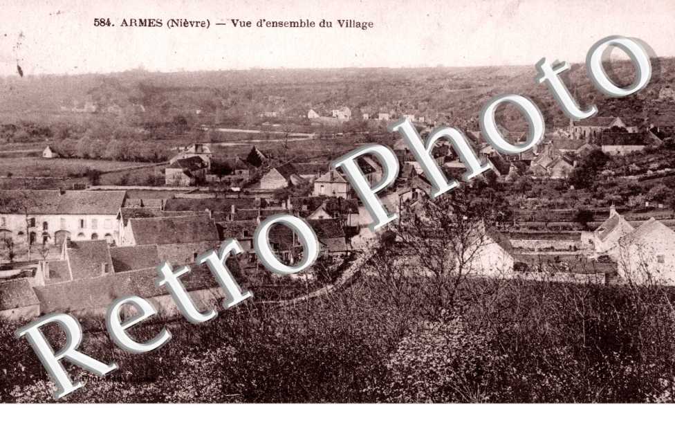 vue d'ensemble du village