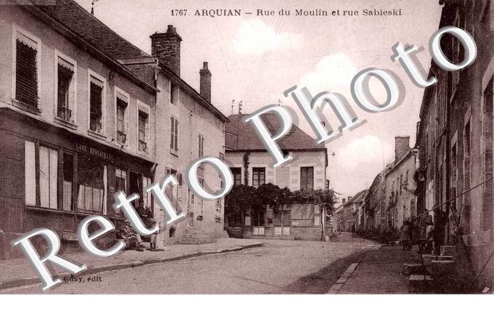 rue du Moulin et rue Sabieski