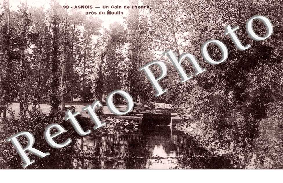 un coin de l'Yonne, pres du moulin