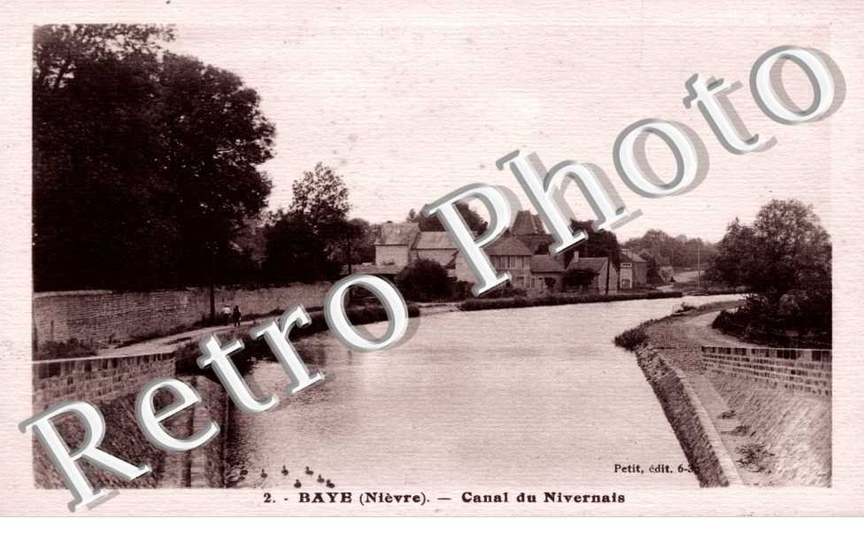 le canal du Nivernais