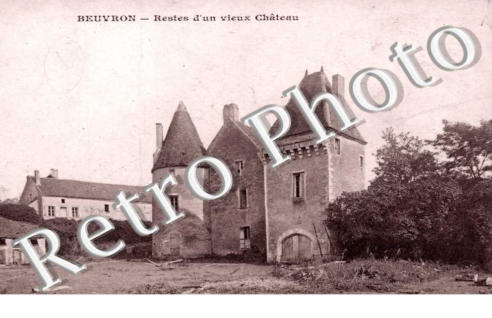 restes d'un vieux chateau