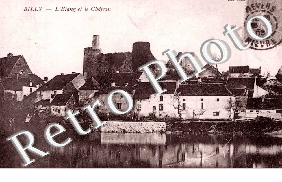 l'etang et le chateau