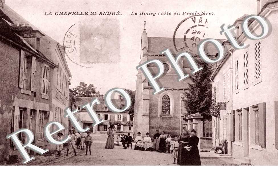 le bourg, cote du presbytere