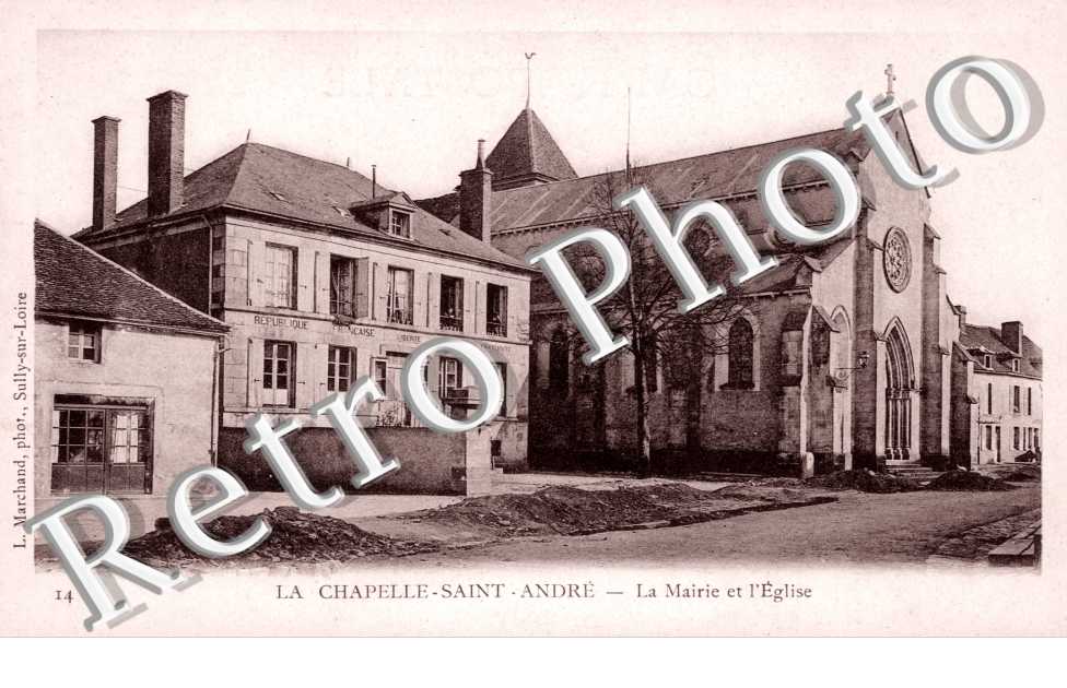 la mairie et l'eglise