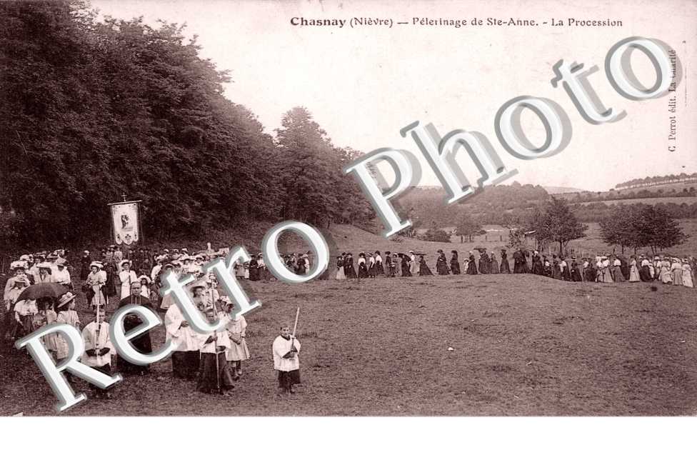 pelerinage de Sainte Anne, la procession