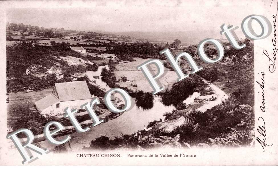 panorama de la vallee de l'Yonne