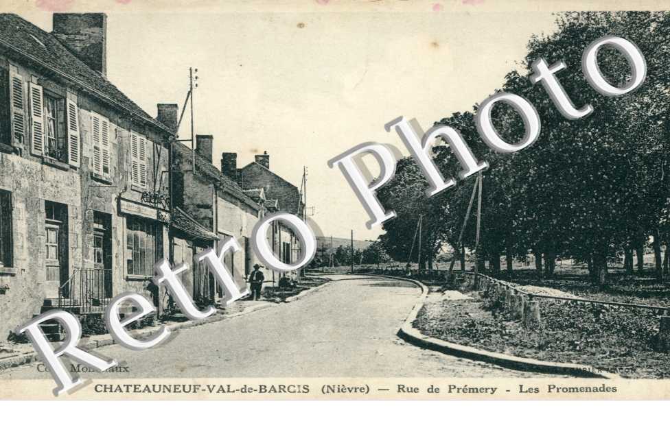 rue de Premery, les Promenades