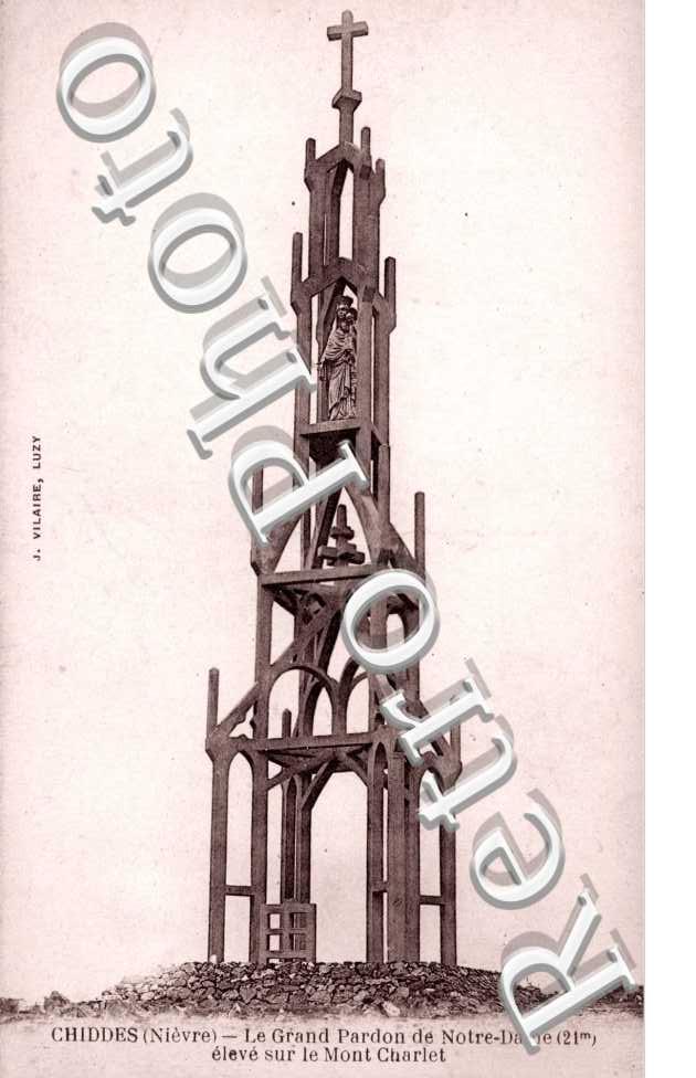 le Grand Pardon de Notre-Dame eleve sur le mont Charlet