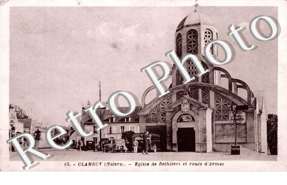 Eglise de Bethleem et Route d'Armes