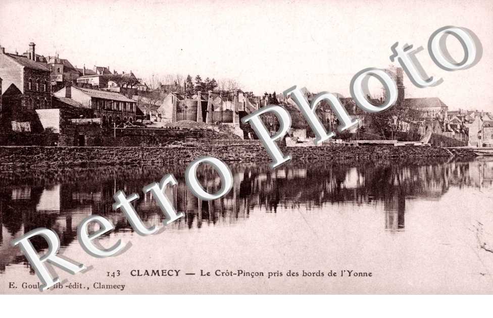 Le Crot Pincon pris des bords de l'Yonne