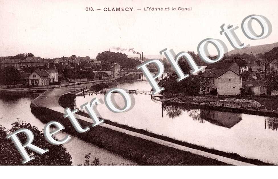 L'Yonne et le Canal