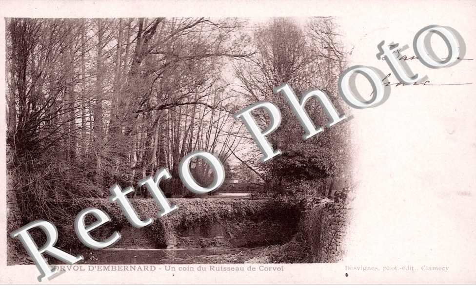 un coin du ruisseau de Corvol