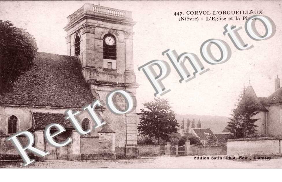 l'eglise et la place