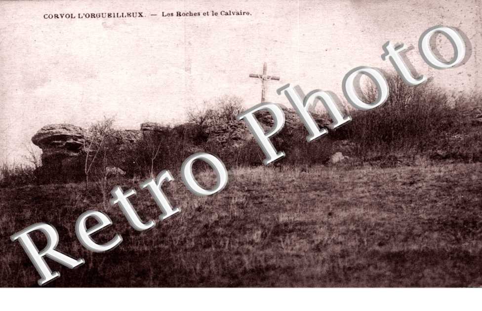 les roches et le calvaire