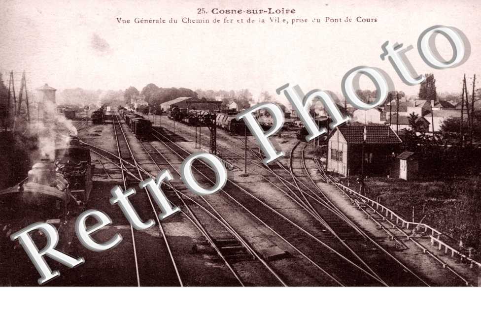 vue generale du chemin de fer