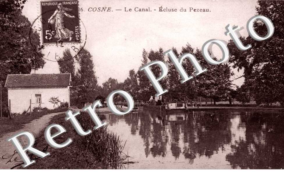 Le Canal, Ecluse du Pezeau