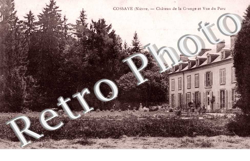 chateau de la Grange et vue du parc