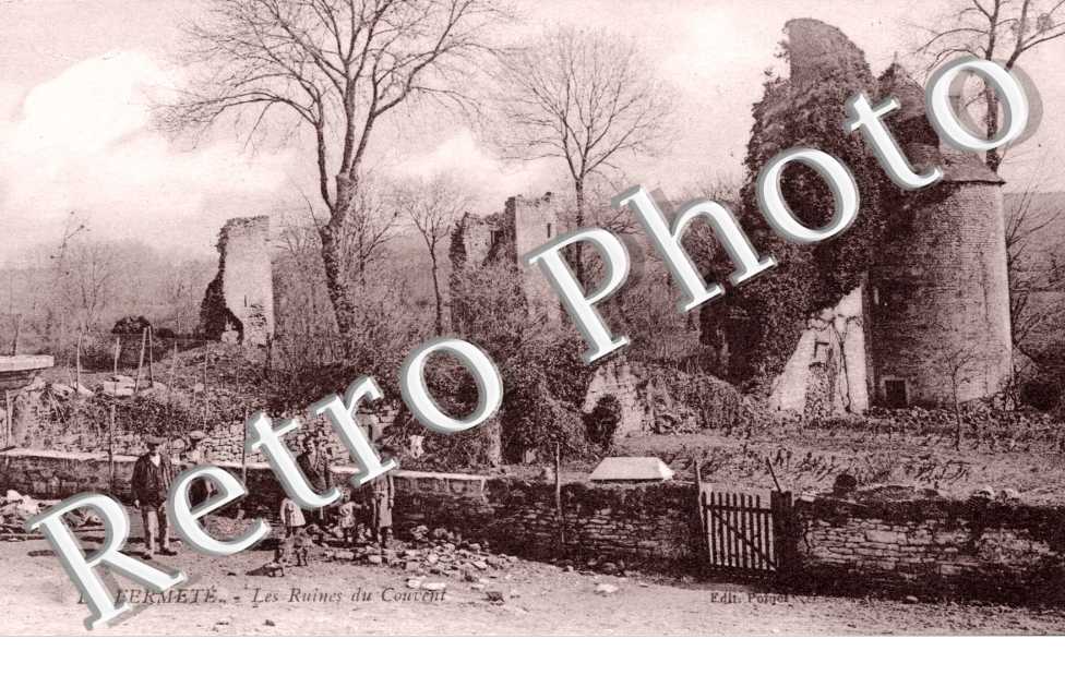les ruines du couvent