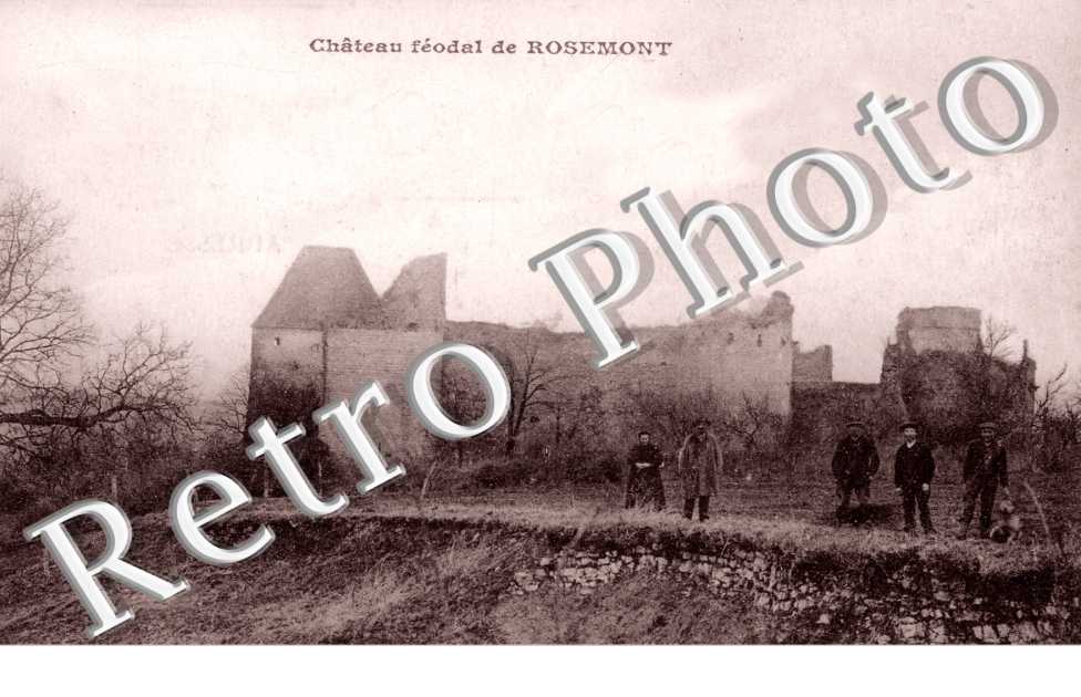 chateau feodal de Rosemont