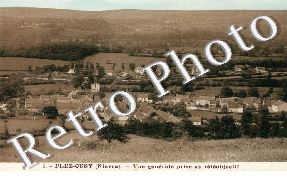 Vue générale prise au téléobjectif