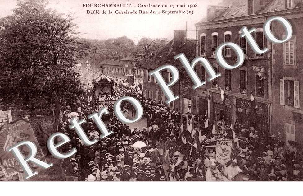 cavalcade du 17 mai 1908