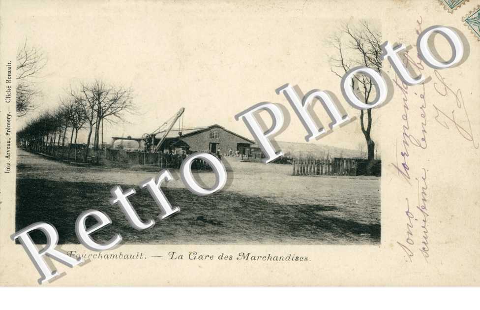 La gare des marchandises