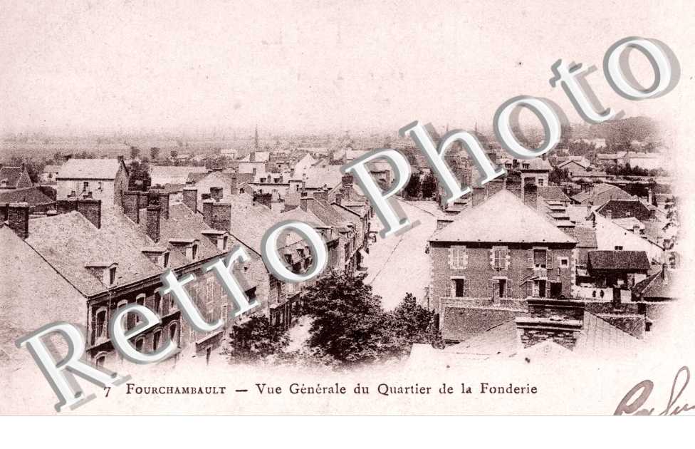 Vue generale du Quartier de la Fonderie
