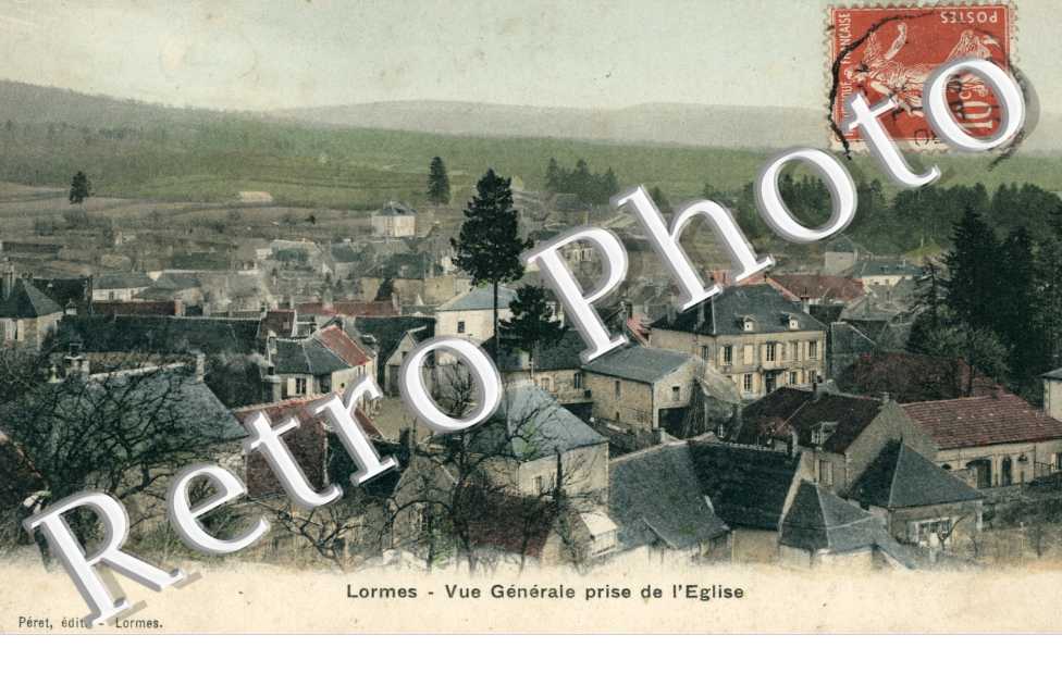 vue generale prise de l'eglise
