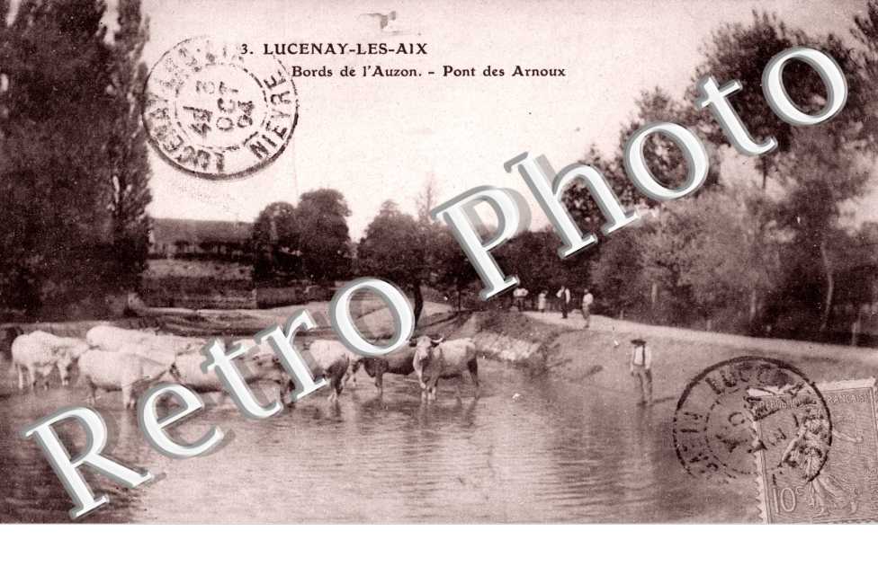Bords de l'Auzon - pont des Arnoux