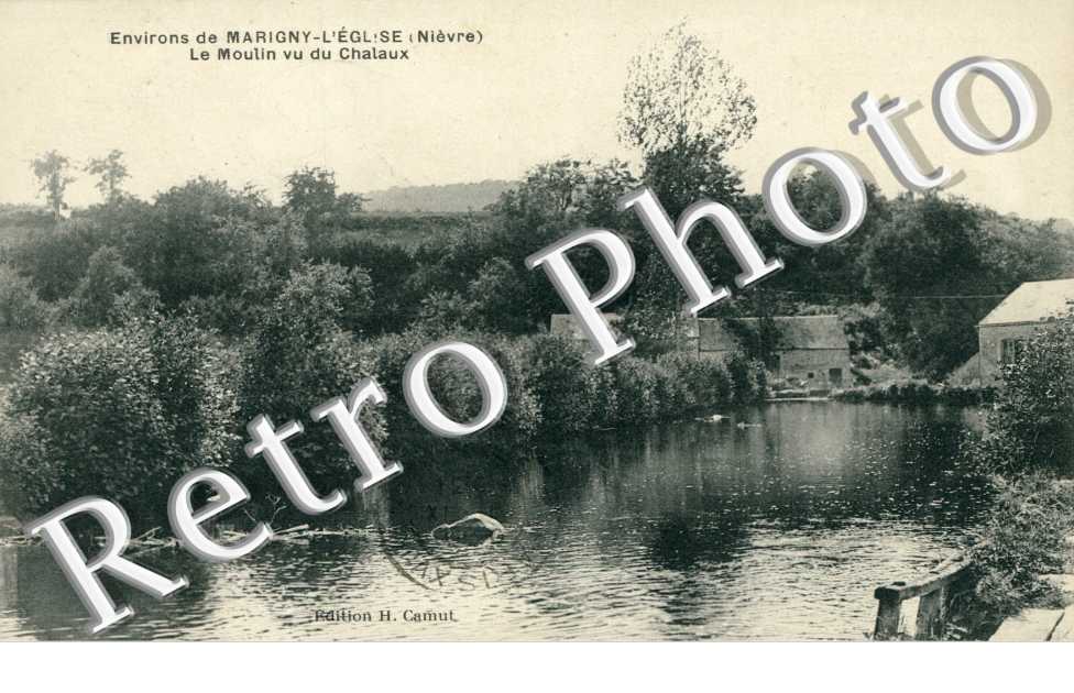 Moulin vu du Chalaux