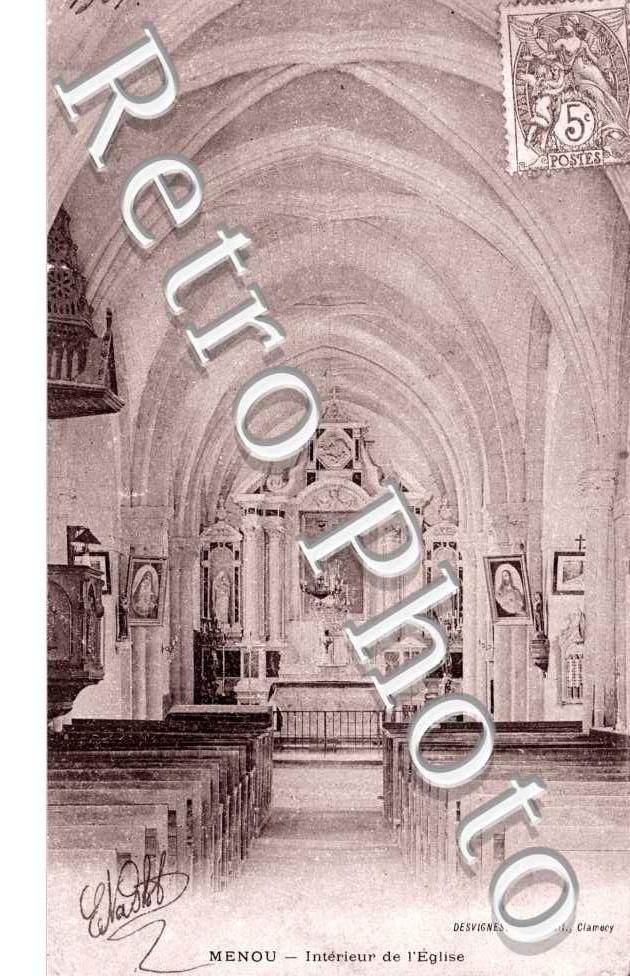 interieur de l'eglise