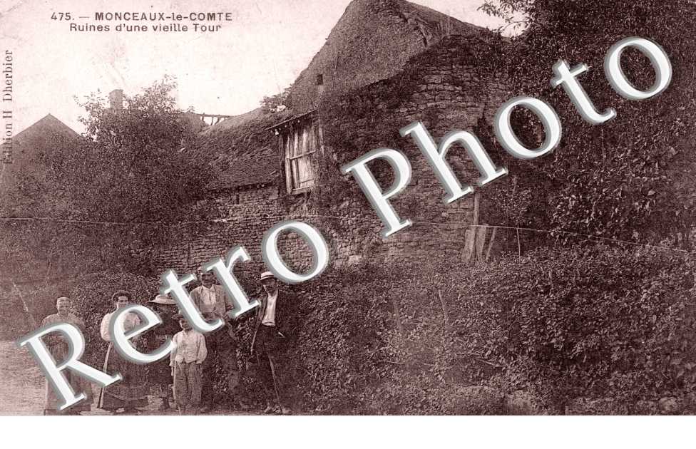 ruine d'une vieille tour