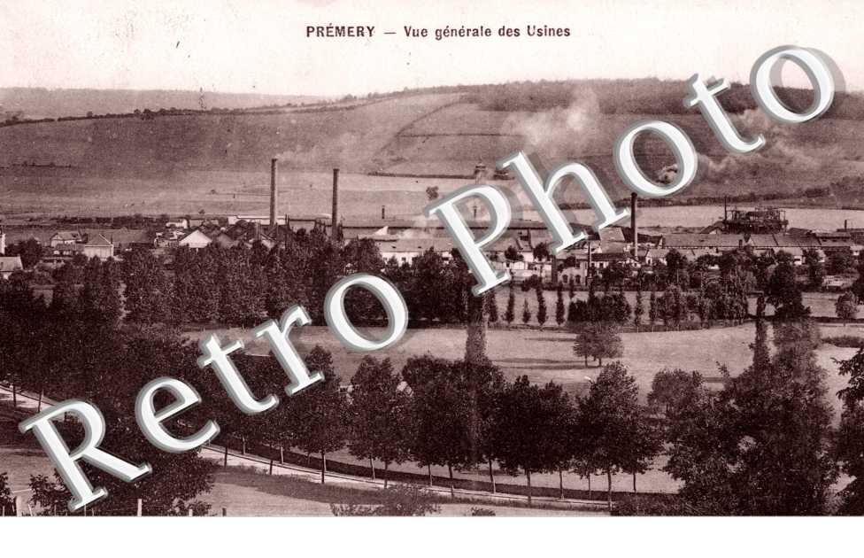 Vue generale des Usines