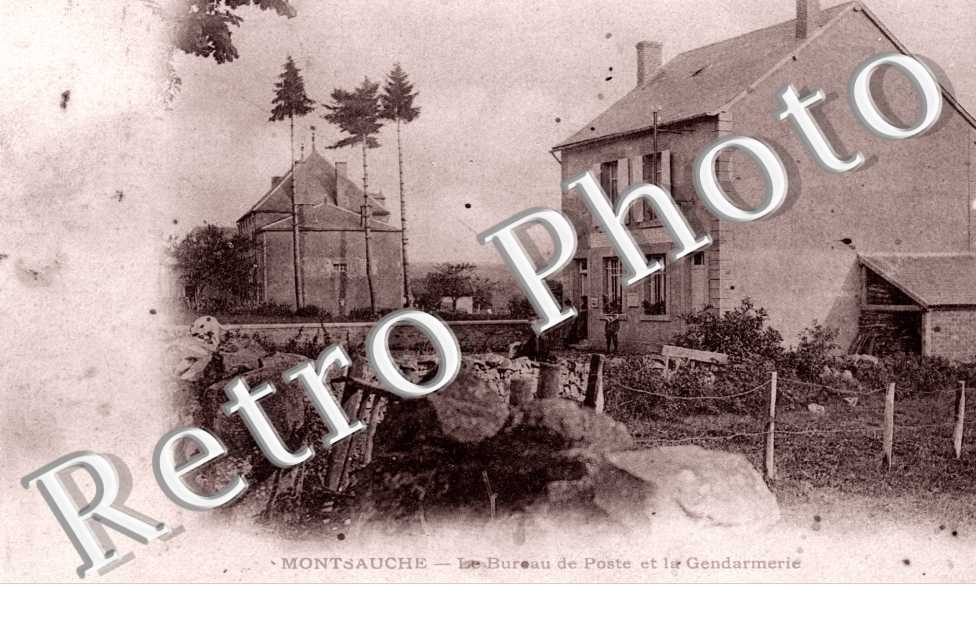le bureau de poste et la gendarmerie