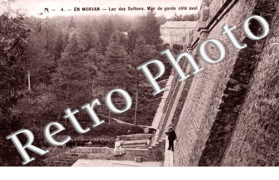 Lac des Settons, Mur de Garde