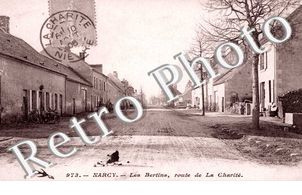 les Bertins, route de La Charite