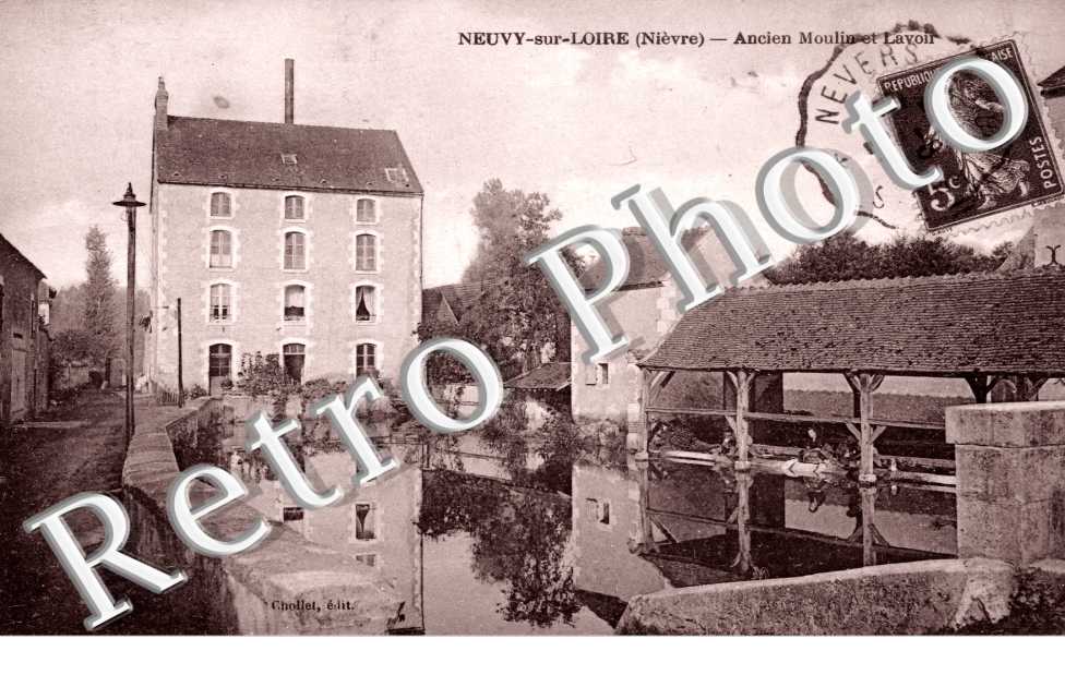 ancien moulin et lavoir