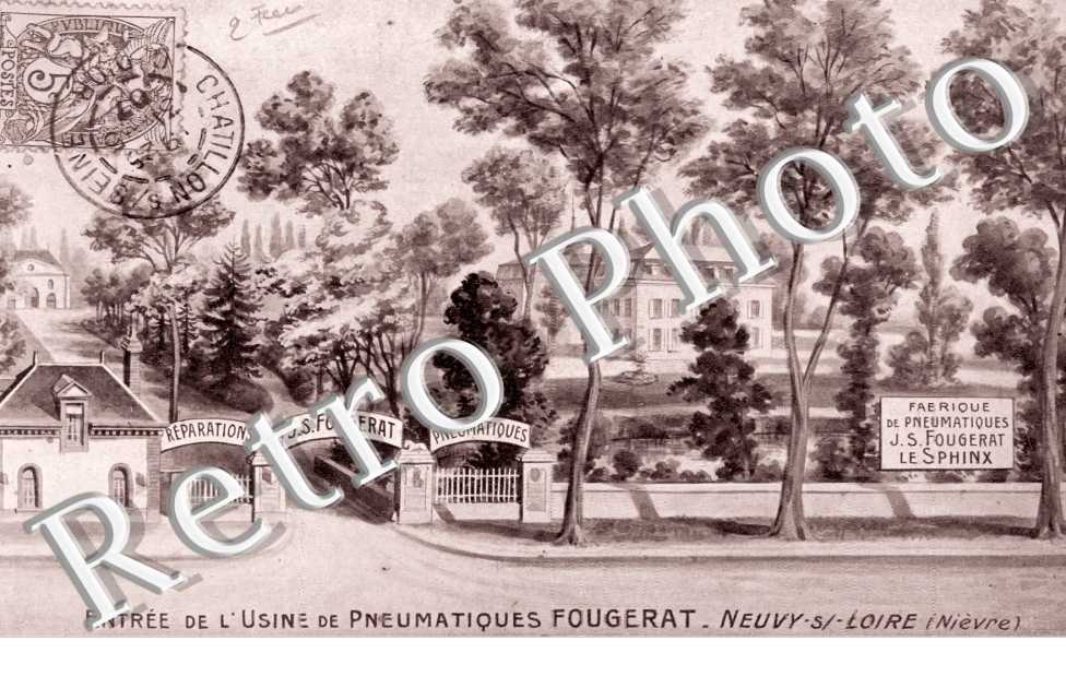 l'Usine de pneumatiques Fougerat