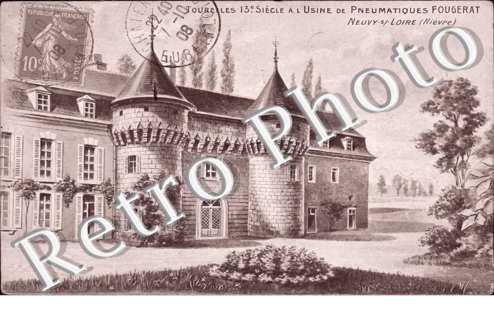 Tourelles du 13eme   l'Usine de pneumatiques Fougerat