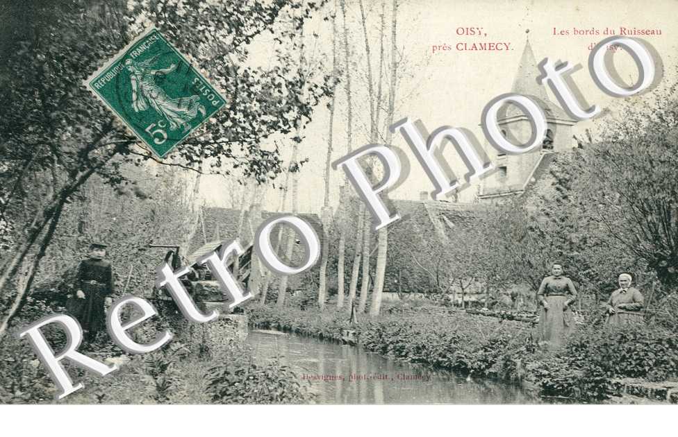 les bords du ruisseau d'Oisy