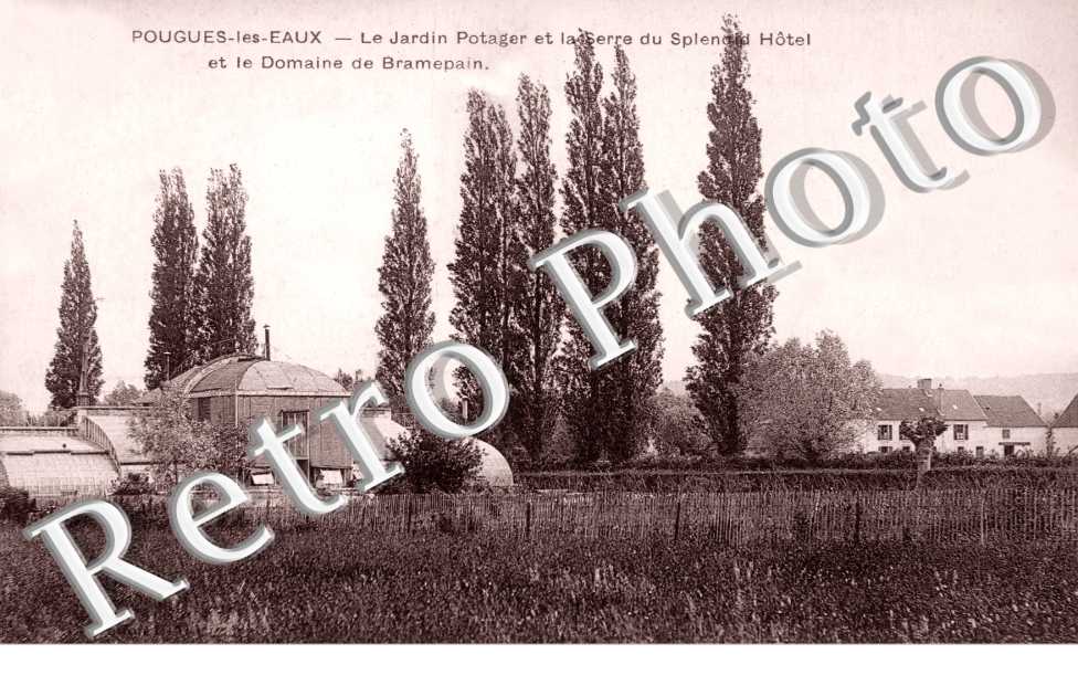 Jardin Potager et Serre du Splendid Hotel et Domaine de Bramepain