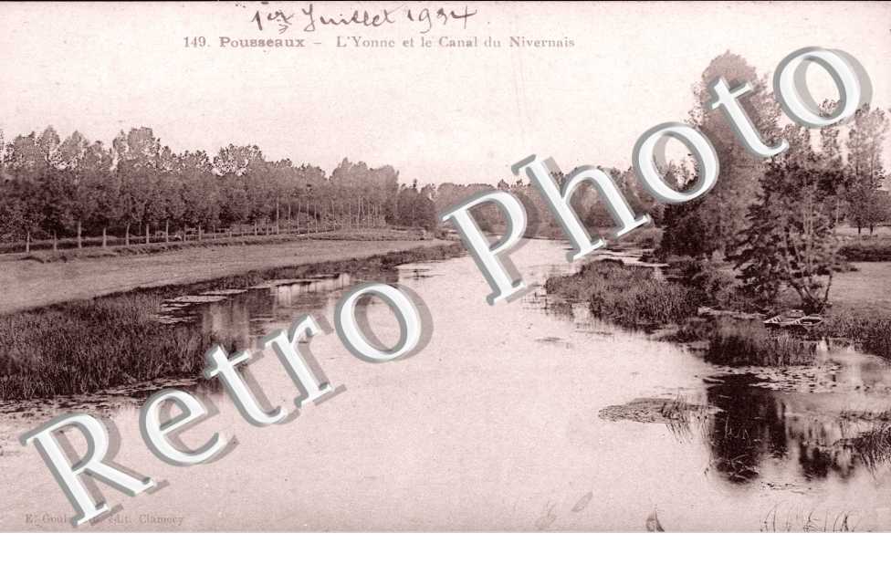 l'Yonne et le canal du Nivernais