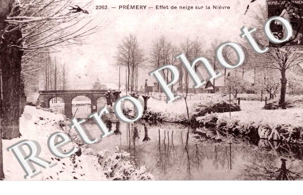 Neige sur la Nievre