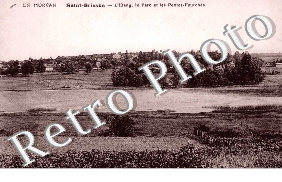 l'etang, le parc et les Petites-Fourches