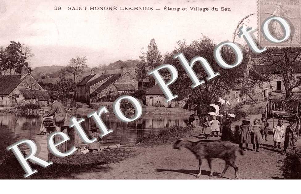 Etang et village du seu