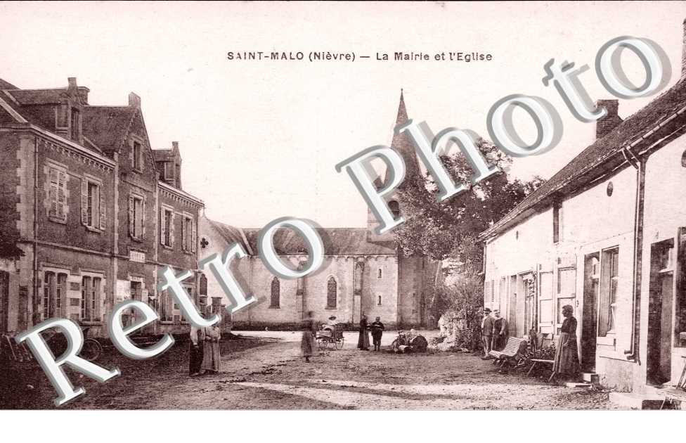 la mairie et l'eglise