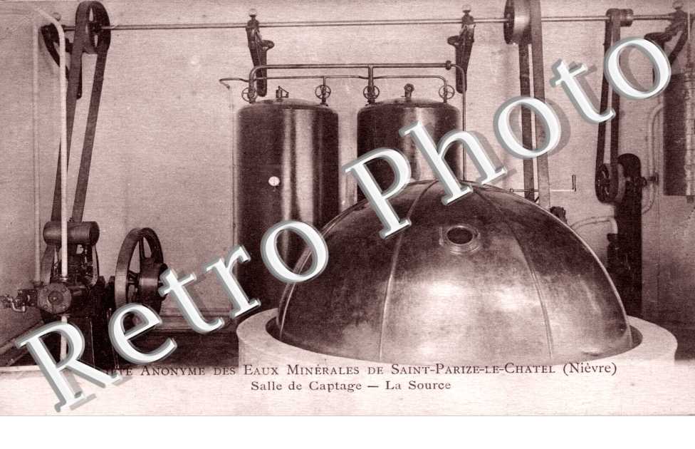 Societe anonyme des eaux minerales Salle de Captage La source